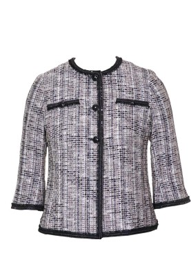 Pattern Boucle jacket in Chanel style (Burda 2/2010, pattern number 140)