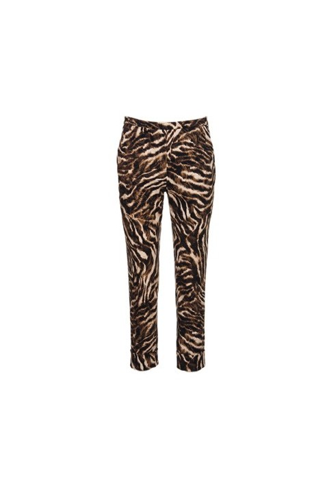 Pattern Pants narrow with animal print (Burda 9/2011, pattern number 107 A)