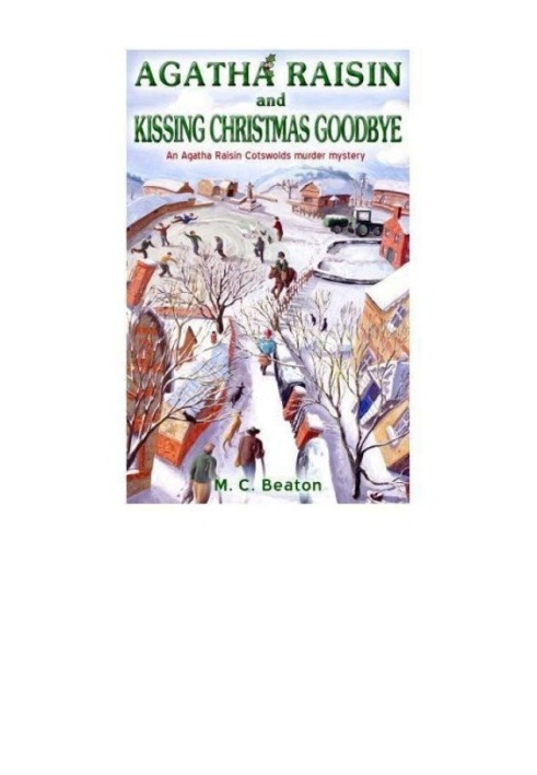 Agatha Raisin Kissing Christmas Goodbye