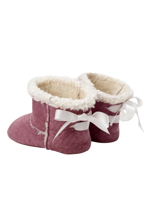 Pattern Uggs with a satin bow (Burda 2/2015, pattern number 9396 C)