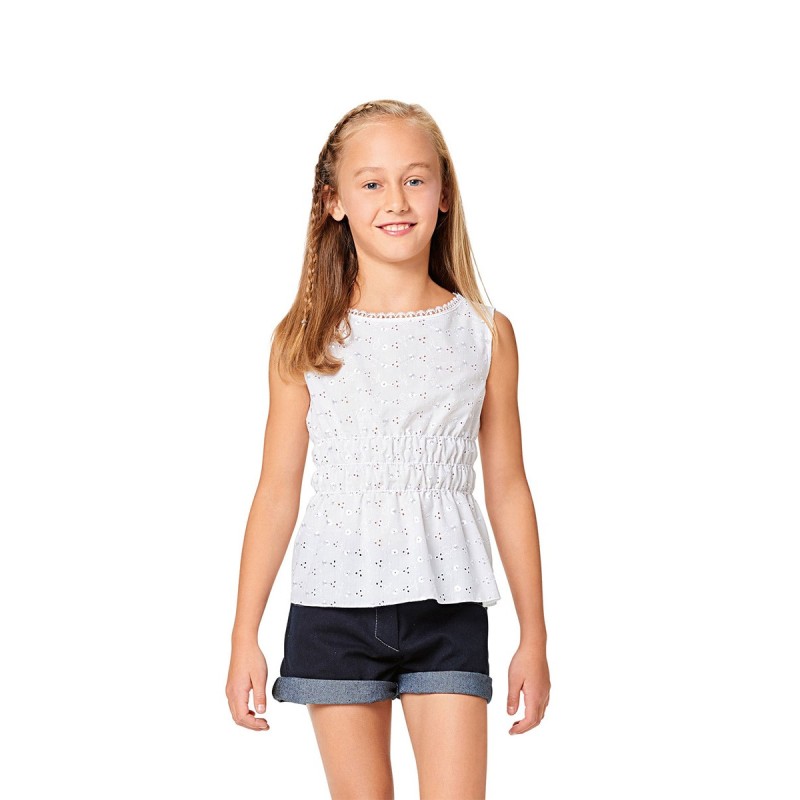 Pattern Cotton sewing tunic...