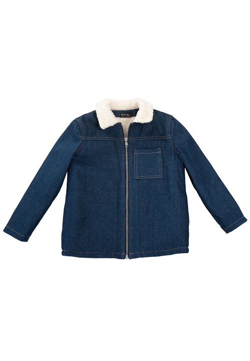 Pattern Denim jacket with a zipper (Burda 8/2019, pattern number 128)