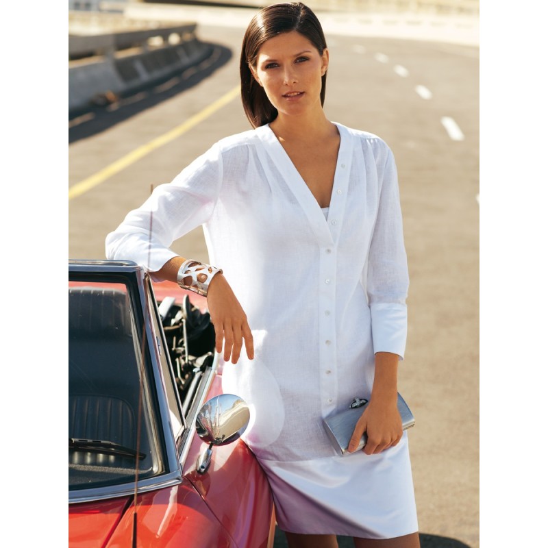 Pattern Dress-shirt with a...