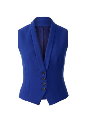 Pattern Slim-fit waistcoat with a narrow shawl collar (Burda 10/2019, pattern number 112 B)