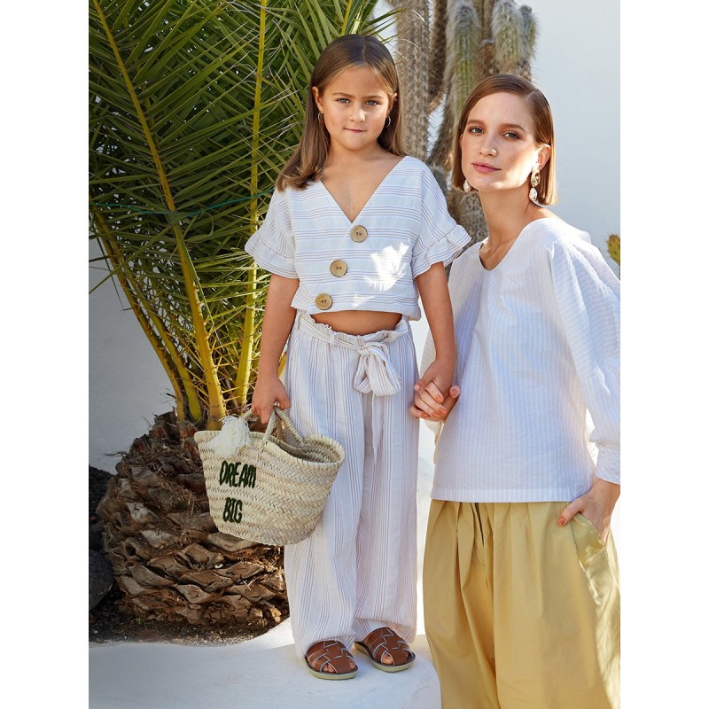 Выкройка Брюки широкого...