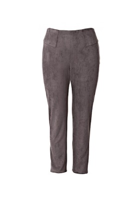 Pattern Pants narrow from artificial suede (Burda. Fashion Plus 2/2016, pattern number 413 A)