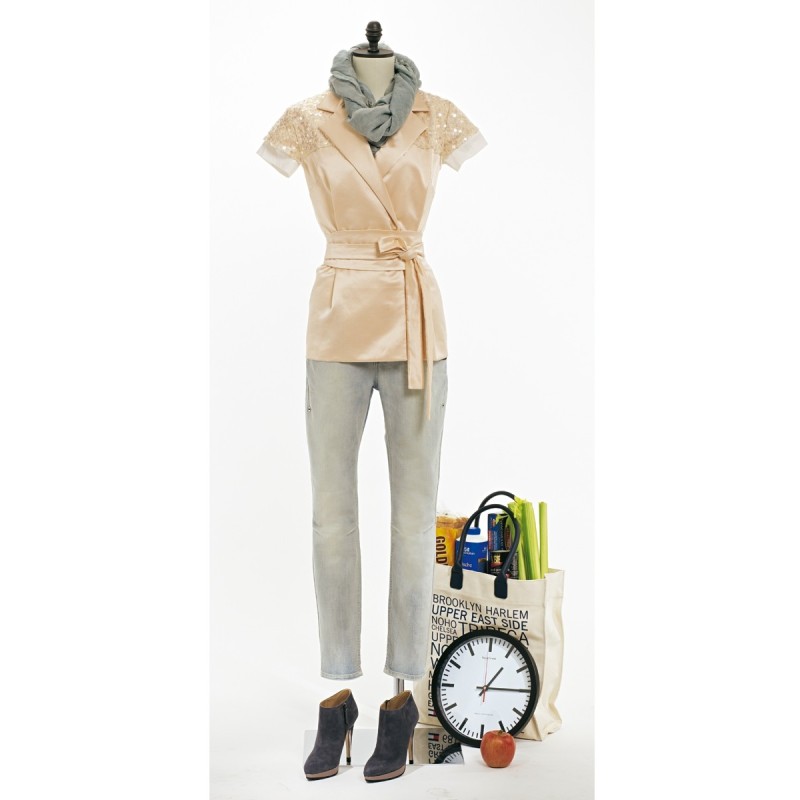 Pattern Blouse-jacket with...