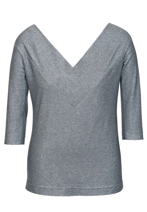 Pattern Pullover with deep V-necks (Burda 7/2012, pattern number 136 A)