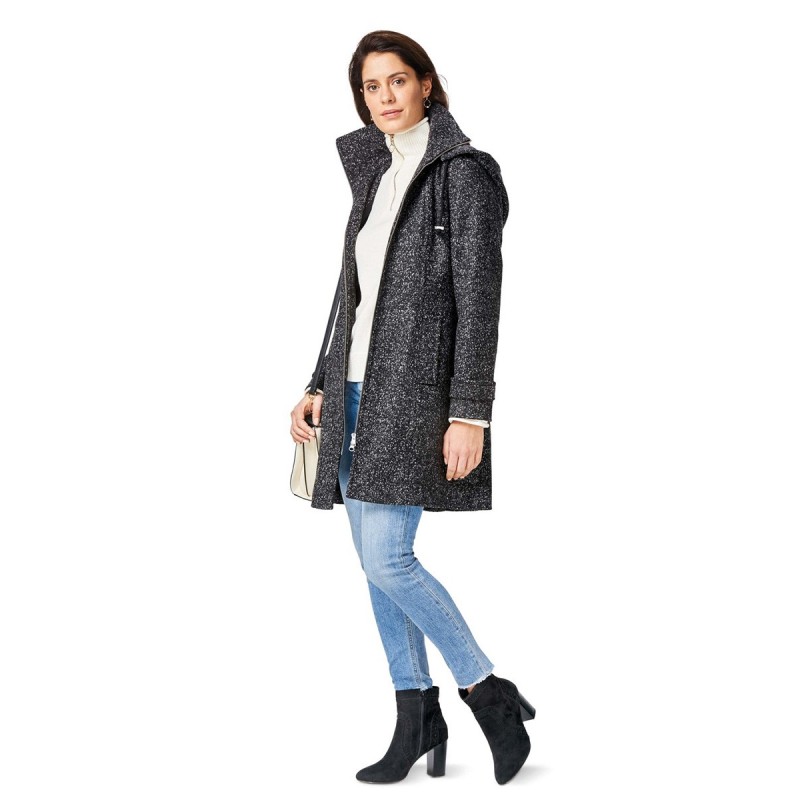 Pattern Short coat with...