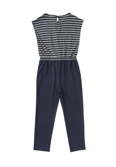 Pattern Two-color knitted overalls (Burda 1/2018, pattern number 9345 A)