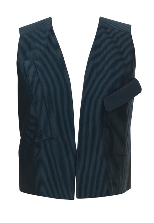 Pattern Straight cut vest with pockets (Burda 3/2012, pattern number 123)