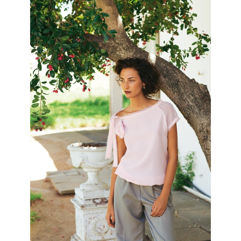 Pattern Blouse-top with...