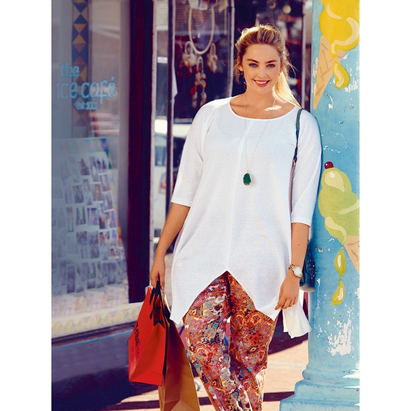 Pattern Pullover with...