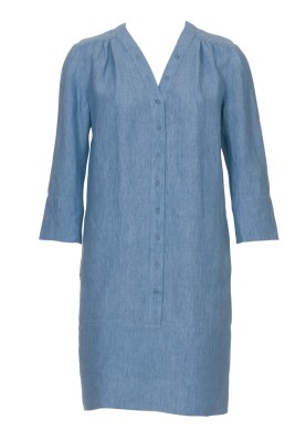 Pattern Shirt-cut linen dress (Burda 6/2011, pattern number 105 A)