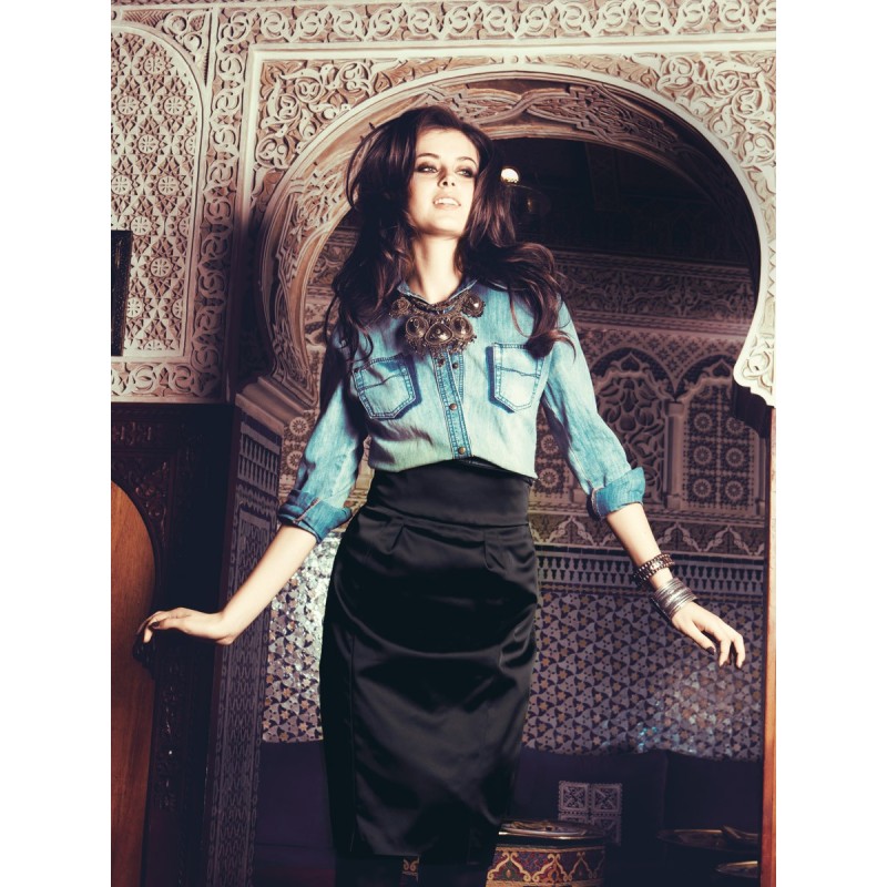 Pattern Tulip skirt on a...