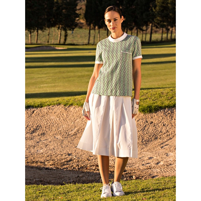 Pattern Blouse with a...