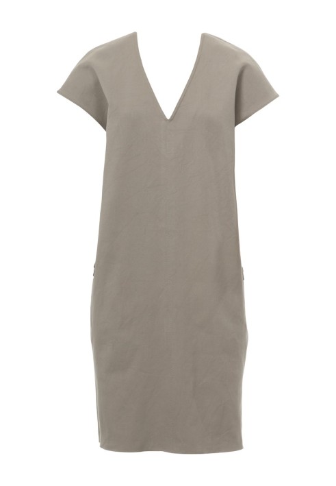 Pattern Dress straight cut with V-neck (Burda 5/2012, pattern number 101 C)