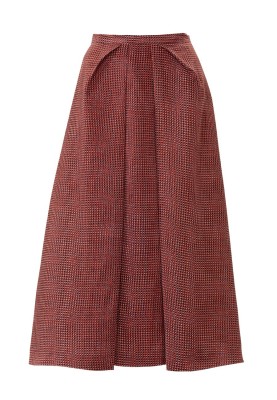 Pattern Midi skirt with a flared silhouette (Burda 10/2018, pattern number 106 B)