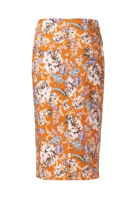 Pattern Pencil skirt with front slit (Burda 2/2020, pattern no. 6184 A)