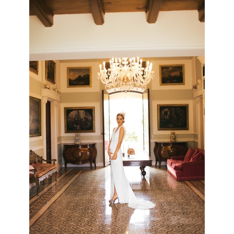 Pattern Wedding dress with...