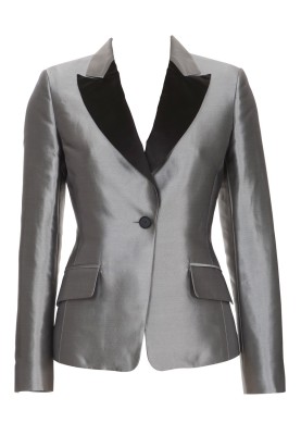 Pattern Blazer with contrasting lapels (Burda 11/2012, pattern number 127 A)