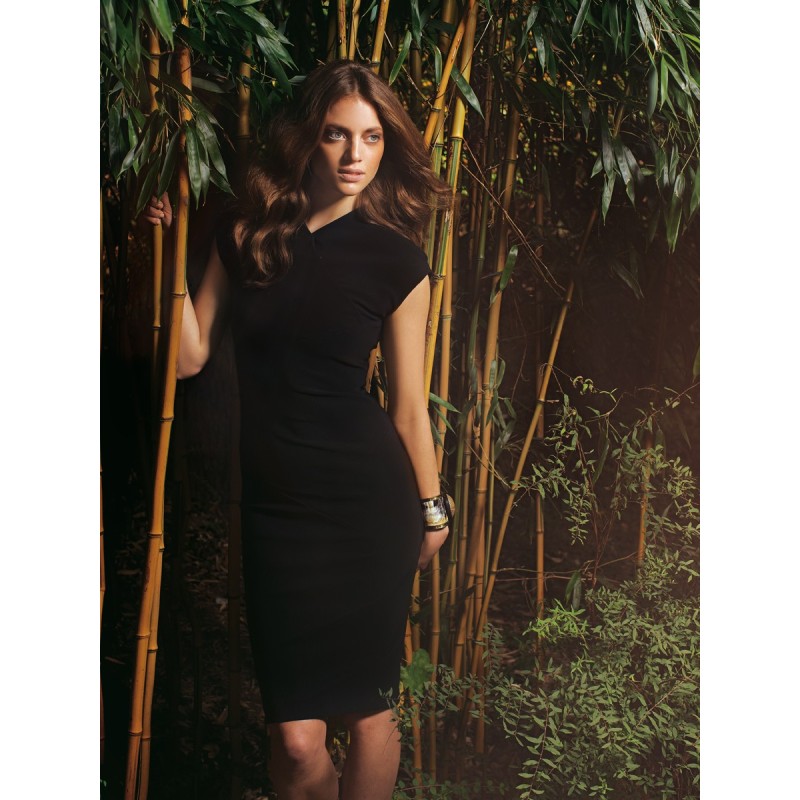 Pattern Sheath dress in...