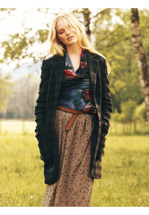 Pattern Long jacket with voluminous pockets (Burda 11/2011, pattern number 115)