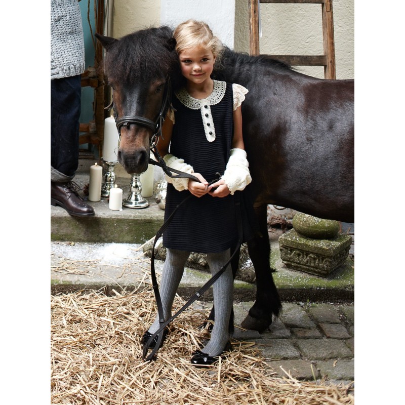 Pattern A-line dress with a...