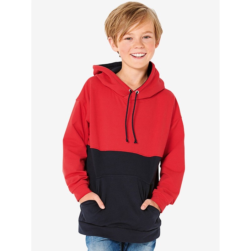 Pattern Knitted anorak with...