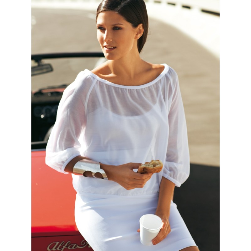 Pattern Batiste blouse with...