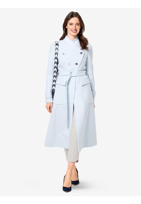 Pattern Slim-fit coat with stand-up collar (Burda 2/2019, pattern number 6290 B)