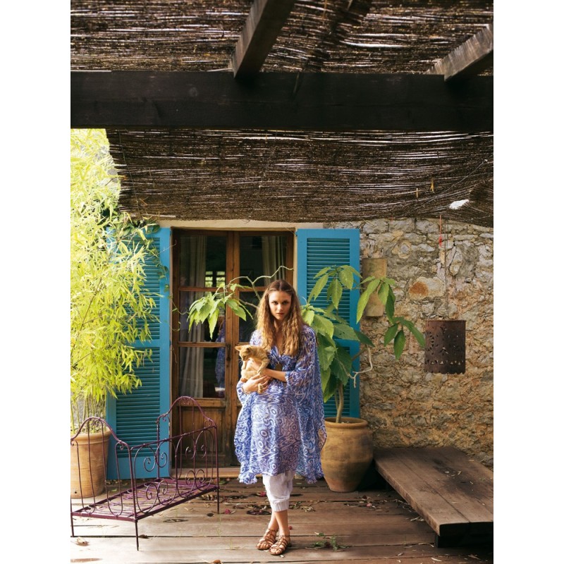 Pattern 7/8 length batiste...