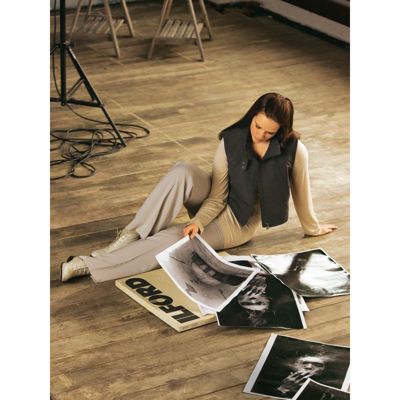 Выкройка Жилет в байкерском...