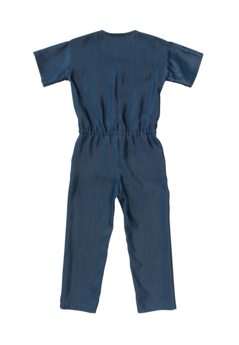 Pattern Denim overalls with short sleeves (Burda 1/2018, pattern number 9343 B)