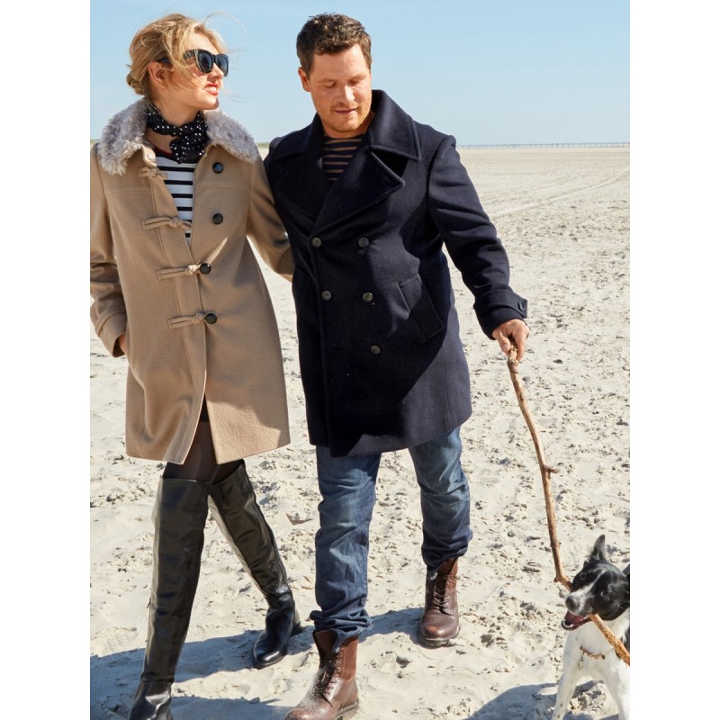 Pattern Double-breasted...