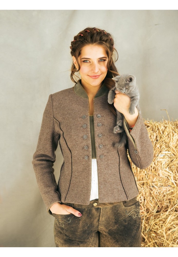 Pattern Jacket in Bavarian style with stand-up collar (Burda 9/2011, pattern number 141)