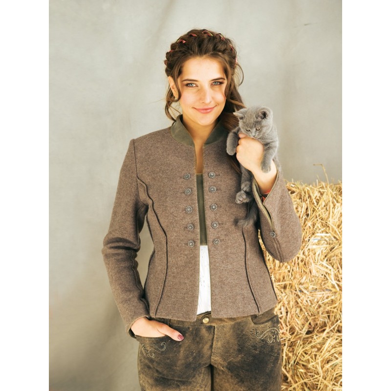 Pattern Jacket in Bavarian...