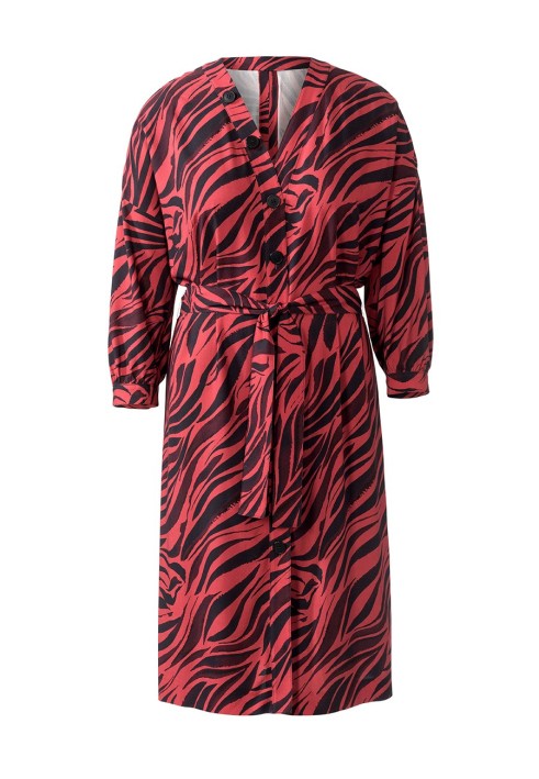 Pattern Shirt dress with dropped armholes (Burda 3/2020, pattern number 126 A)