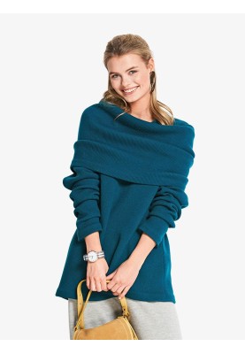 Pattern Hooded pullover with fur trim (Burda 2/2018, pattern no. 6356 A)