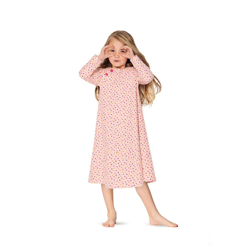 Pattern Knitted nightgown...