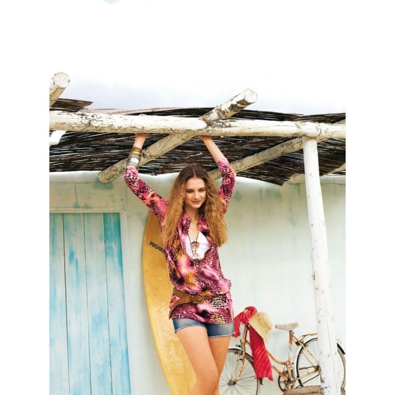 Pattern Dress with a...