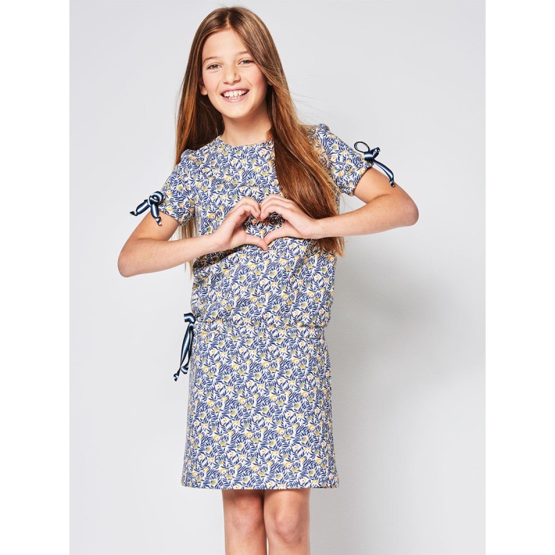 Pattern Knitted dress with...