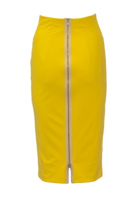 Pattern Pencil skirt with patch zipper (Burda 2/2012, pattern number 121 B)