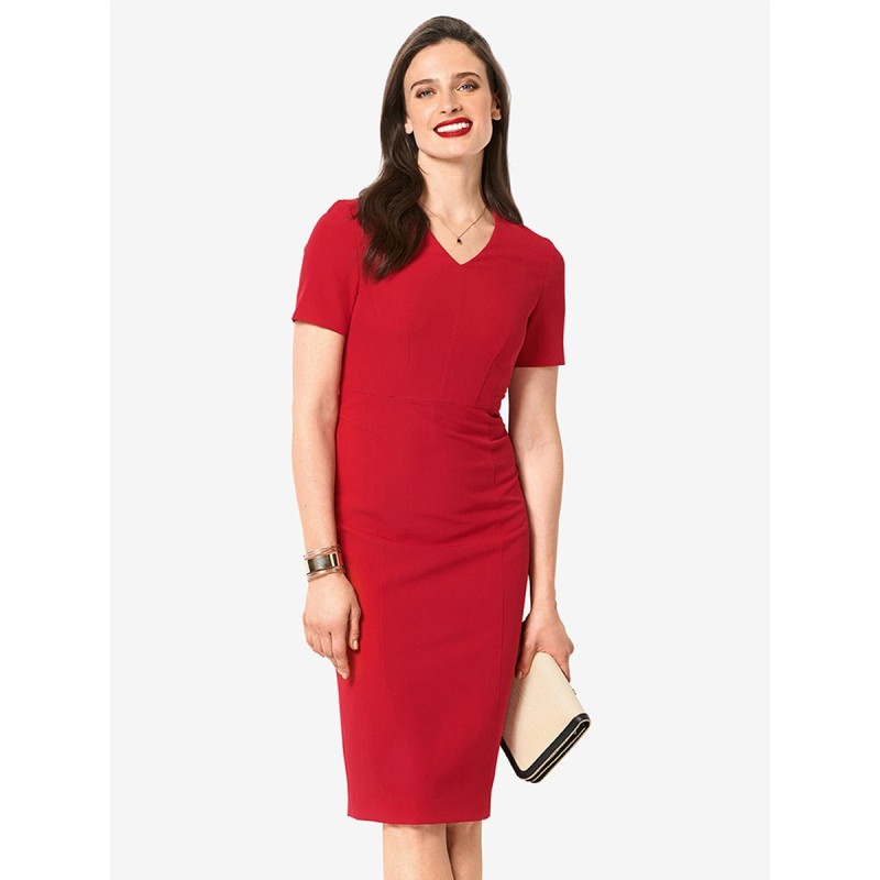 Pattern Sheath dress with...