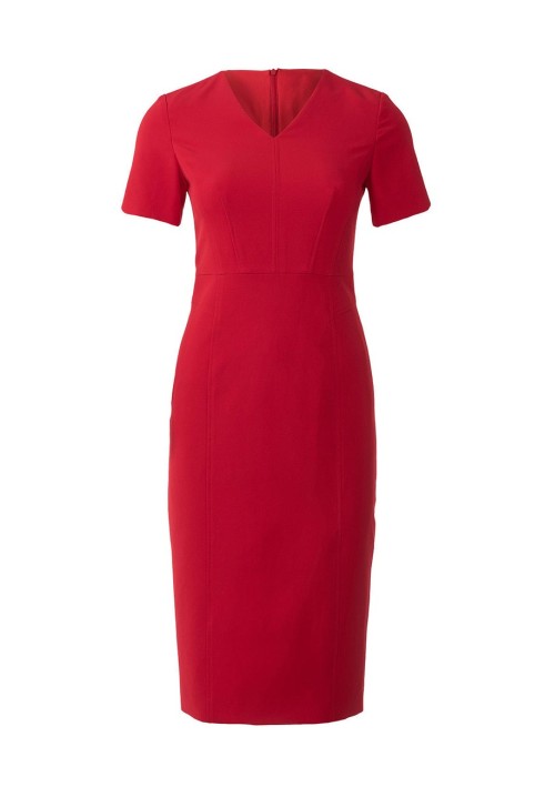 Pattern Sheath dress with short sleeves (Burda 2/2019, pattern no. 6279 A)