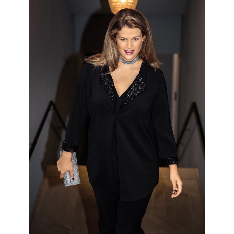 Выкройка Блуза просторного...