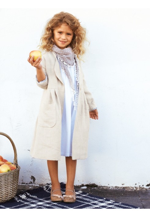 Pattern Linen coat with patch pockets (Burda 4/2012, pattern number 143)