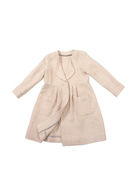 Pattern Linen coat with patch pockets (Burda 4/2012, pattern number 143)