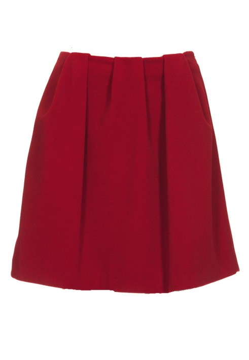 Pattern Mini skirt with soft pleats (Burda 11/2011, pattern number 116 A)