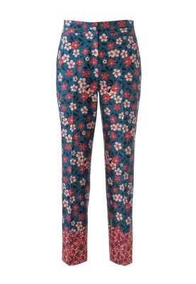 Pattern Pants with arrows and belt (Burda 9/2020, pattern number 109 A)